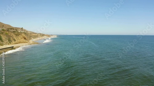 Malibu Cliff Shoreline Ocean