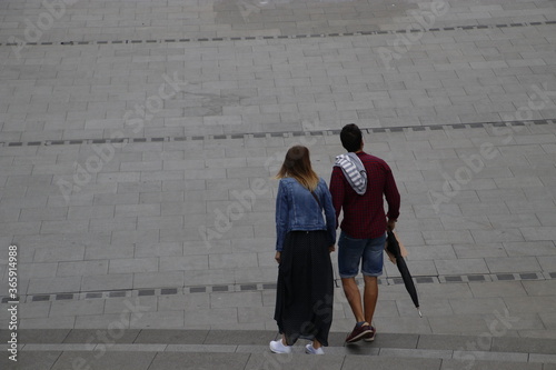 Young couple during spring holidays © Laiotz
