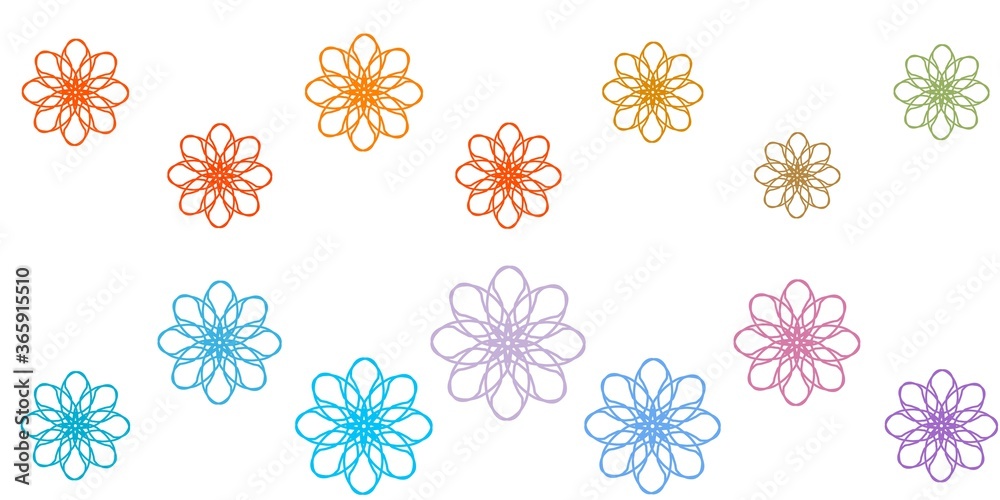 Light Blue, Yellow vector texture with curves. Light Blue, Yellow vector texture with curves.