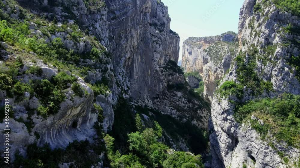 The Canyon of Verdon in the French Alpes - amazing nature The Canyon of Verdon in the French Alpes - amazing nature