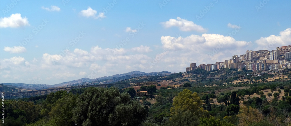 View of Agrigento