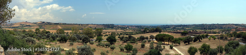 Panoramic View from Agrigente Ruins