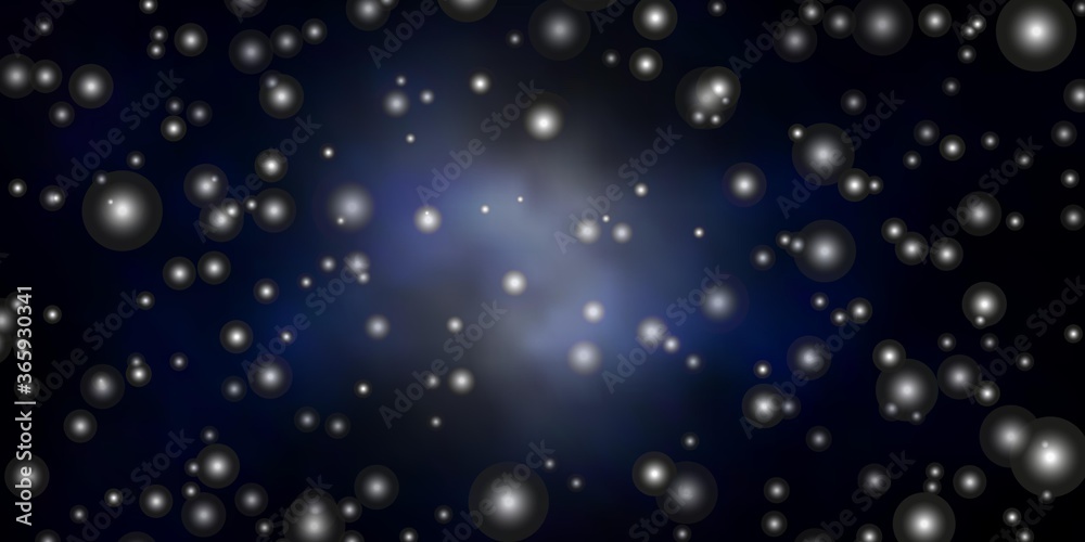 Dark BLUE vector background with small and big stars. Shining colorful illustration with small and big stars. Pattern for wrapping gifts. Dark BLUE vector background with small and big stars. Shining colorful illustration with small and big stars. Pattern for wrapping gifts.