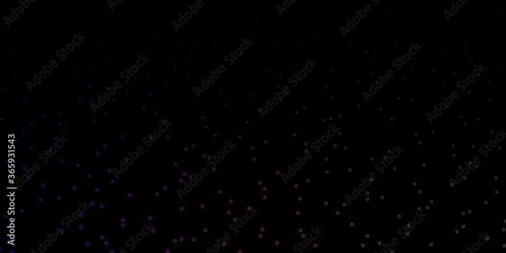 Dark Pink, Yellow vector template with neon stars. Shining colorful illustration with small and big stars. Pattern for wrapping gifts. Dark Pink, Yellow vector template with neon stars. Shining colorful illustration with small and big stars. Pattern for wrapping gifts.