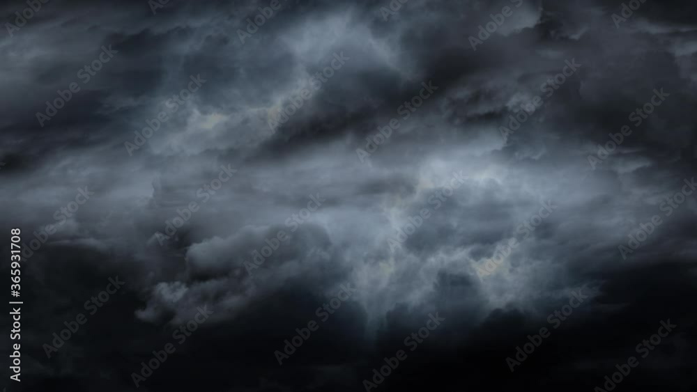 Dark Storm Clouds Background with lightning Dark Storm Clouds Background with lightning