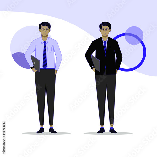 the people with their job