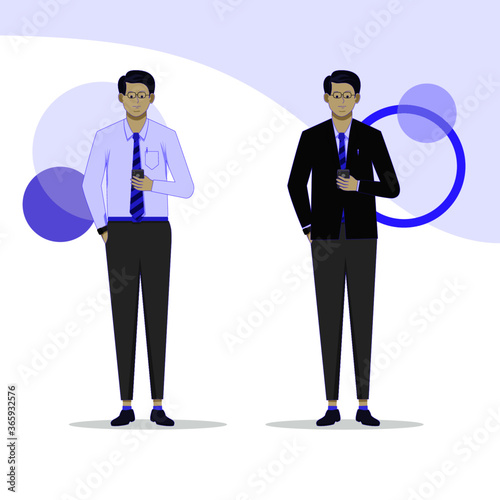 the people with their job