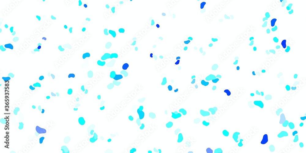 Light blue vector template with abstract forms. Light blue vector template with abstract forms.