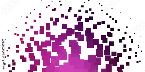 Light Purple  Pink vector pattern in square style. Rectangles with colorful gradient on abstract background. Pattern for websites  landing pages.