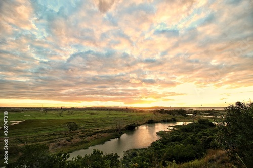 Por do Sol e Natureza