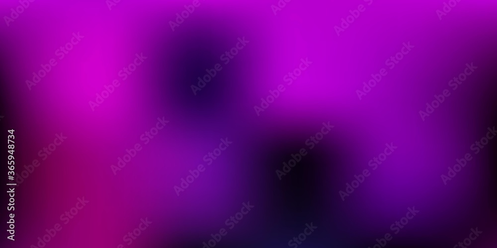 Dark Pink vector abstract blur template.