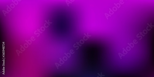 Dark Pink vector abstract blur template.