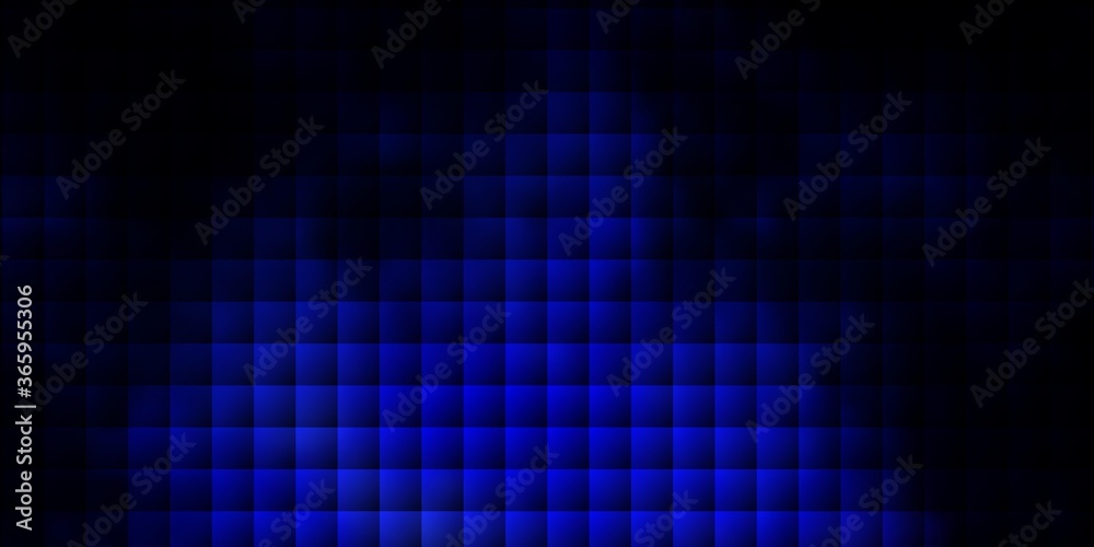 Dark BLUE vector pattern in square style. Dark BLUE vector pattern in square style.