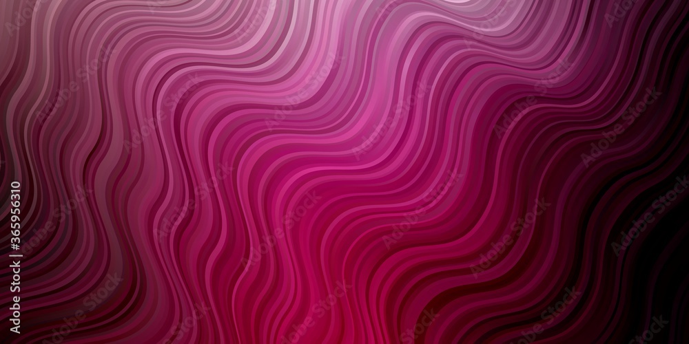 Dark Pink vector backdrop with curves. Brand new colorful illustration with bent lines. Template for your UI design. Dark Pink vector backdrop with curves. Brand new colorful illustration with bent lines. Template for your UI design.