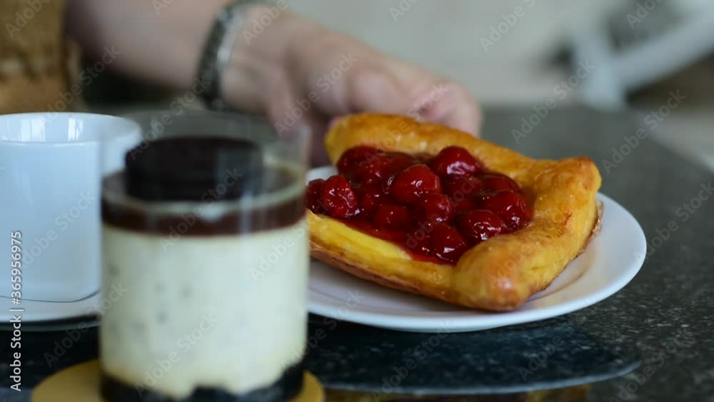 Cake Is a blueberry chip cake Is a delicious sweet dessert Cake Is a blueberry chip cake Is a delicious sweet dessert