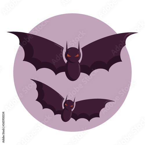 bats flying