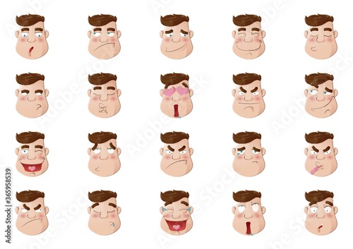 collection facial expressions