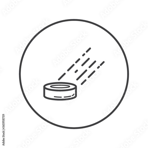 ice hockey puck