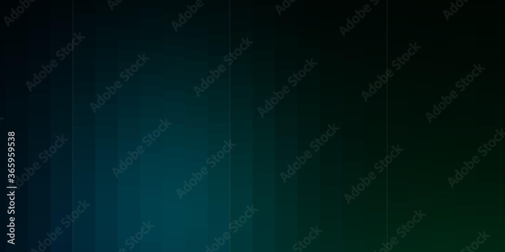 Dark Blue, Green vector layout with lines, rectangles. Colorful illustration with gradient rectangles and squares. Modern template for your landing page.