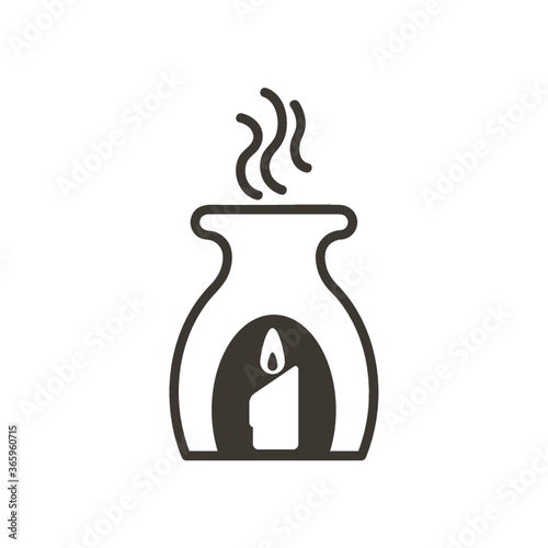 spa candle burner