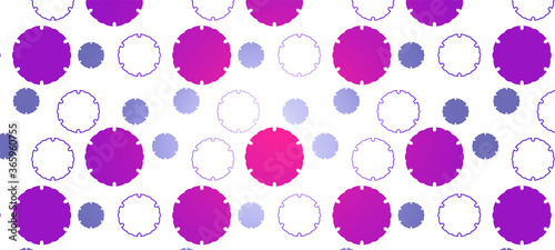 Colorful Japanese style snow ring pattern background material