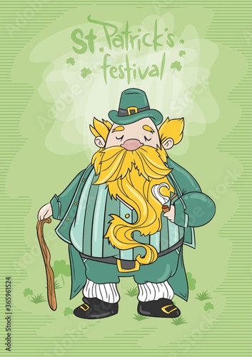 st patrick's day festival poster