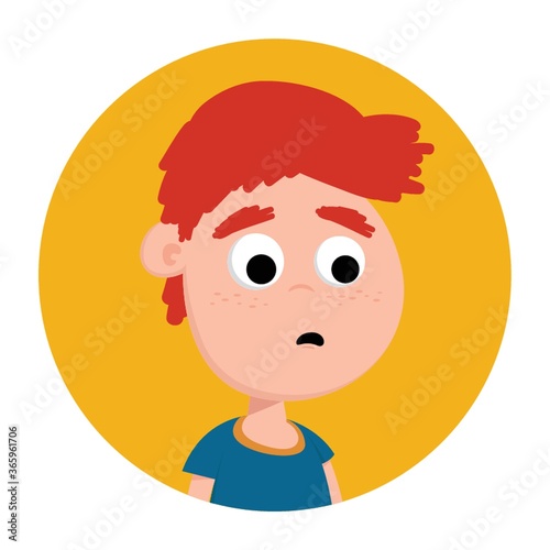 boy disappointed