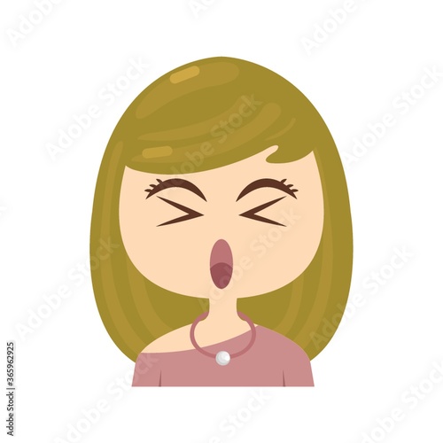 woman yelling