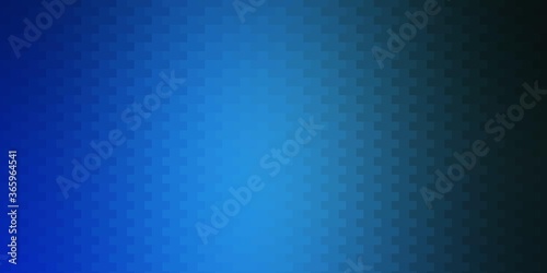 Light BLUE vector texture in rectangular style. Colorful illustration with gradient rectangles and squares. Pattern for commercials, ads.