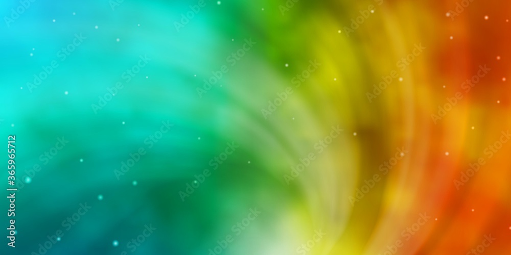 Light Blue, Yellow vector template with neon stars. Colorful illustration in abstract style with gradient stars. Pattern for wrapping gifts. Light Blue, Yellow vector template with neon stars. Colorful illustration in abstract style with gradient stars. Pattern for wrapping gifts.