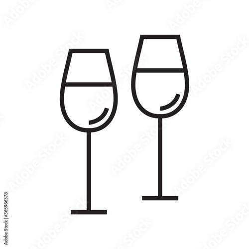 wine glasses
