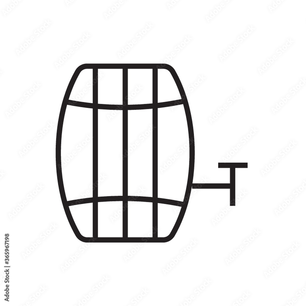 barrel with tap barrel with tap
