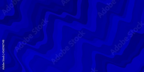 Dark BLUE vector layout with circular arc. Abstract gradient illustration with wry lines. Template for your UI design.