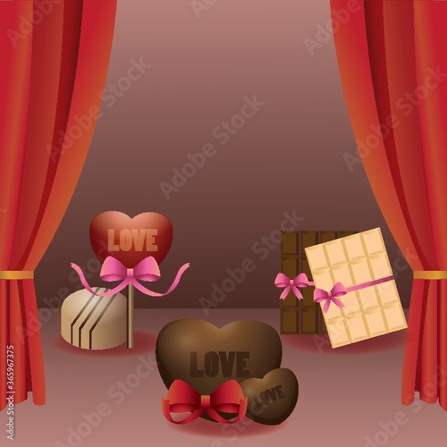 valentine chocolates treat