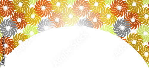 Gorgeous Japanese style windmill background material