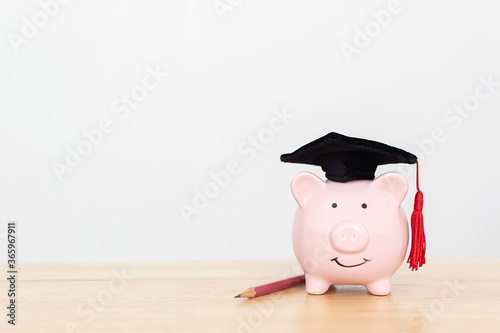 Принти на полотні Save money and investment scholarship concept