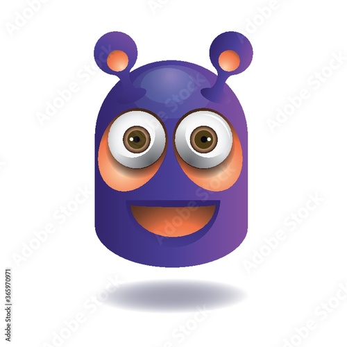 smiling alien