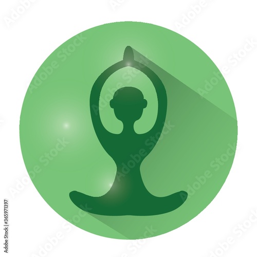 yoga lotus pose