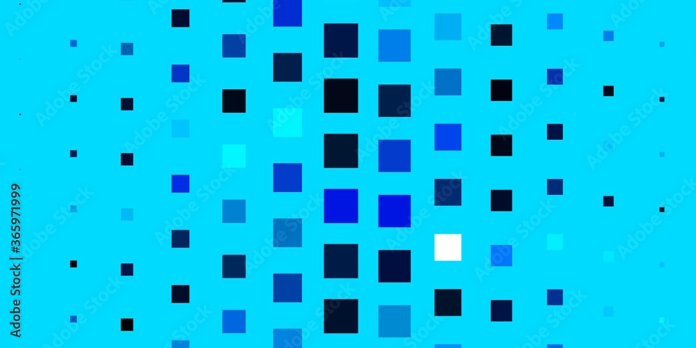Light BLUE vector pattern in square style. New abstract illustration with rectangular shapes. Best design for your ad, poster, banner. Light BLUE vector pattern in square style. New abstract illustration with rectangular shapes. Best design for your ad, poster, banner.