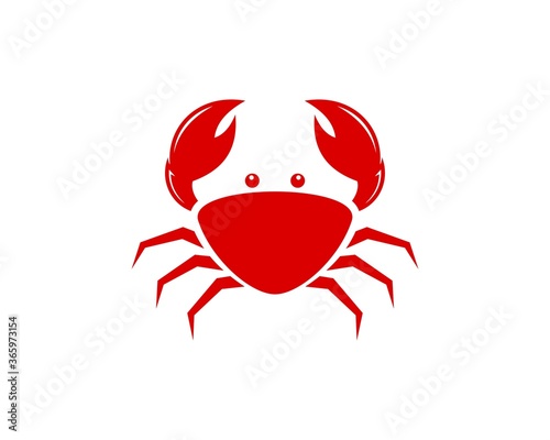 Simple red crab