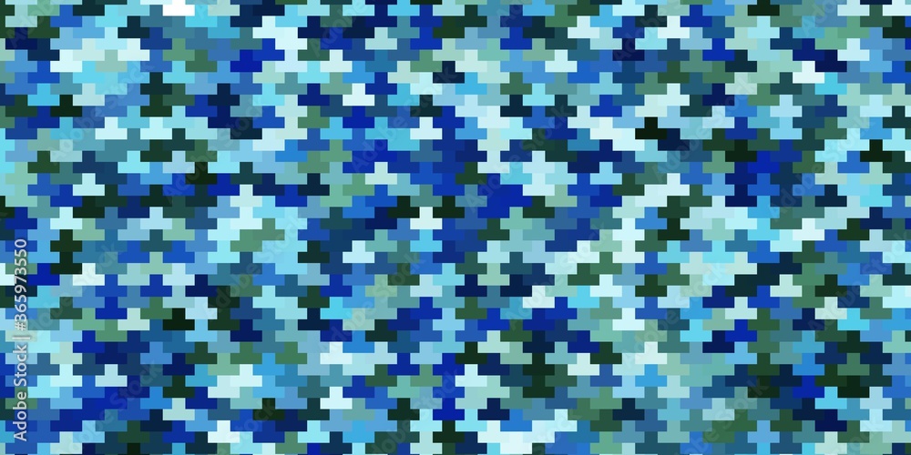 Fototapeta premium Light Blue, Green vector background in polygonal style. New abstract illustration with rectangular shapes. Pattern for websites, landing pages.