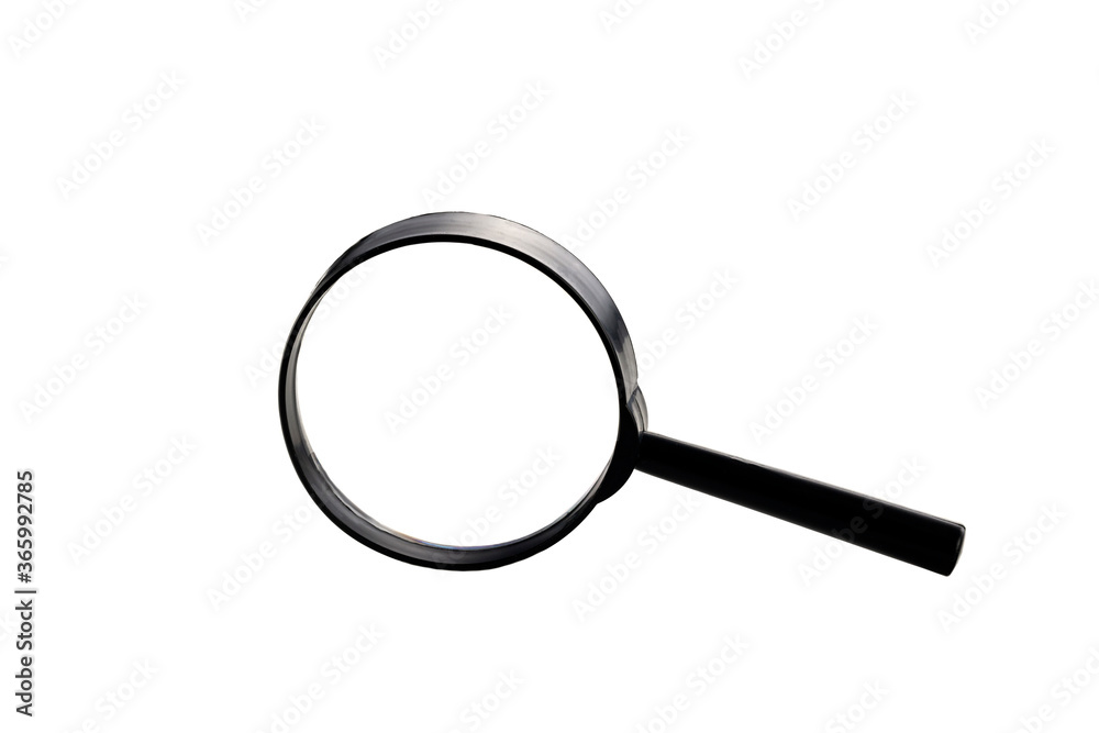 Magnifying glass, loupe isolated on white background Magnifying glass, loupe isolated on white background