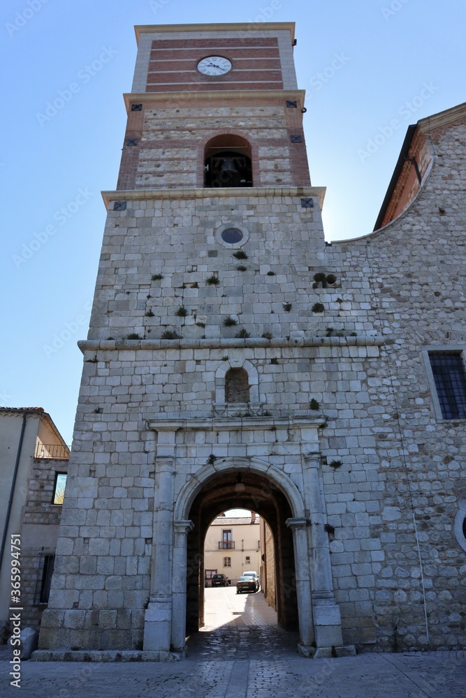 Sant'Angelo dei Lombardi - Campanile del Duomo di Sant'Antonino