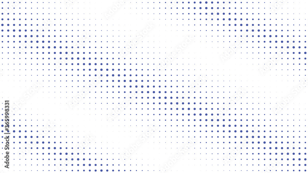 white background with dots