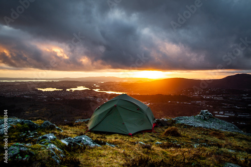 Foul weather camping