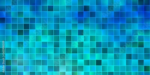 Light BLUE vector pattern in square style.