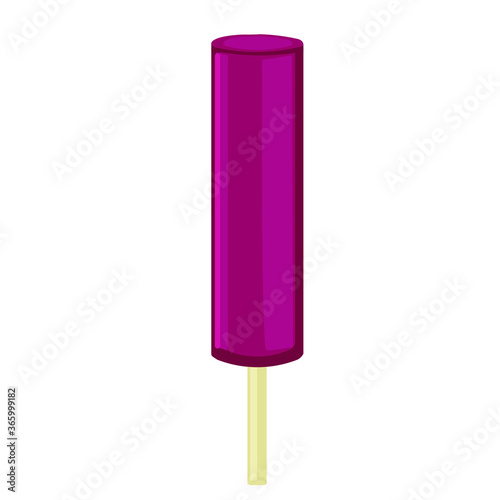 vector illustrations with ice cream. Cartoon style. Can be used for icons or stickers. summer dessert.