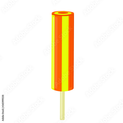 vector illustrations with ice cream. Cartoon style. Can be used for icons or stickers. summer dessert.