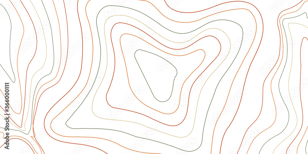 Naklejka premium Abstract wavy artistic template. Wave Stripe Background. Editable vector