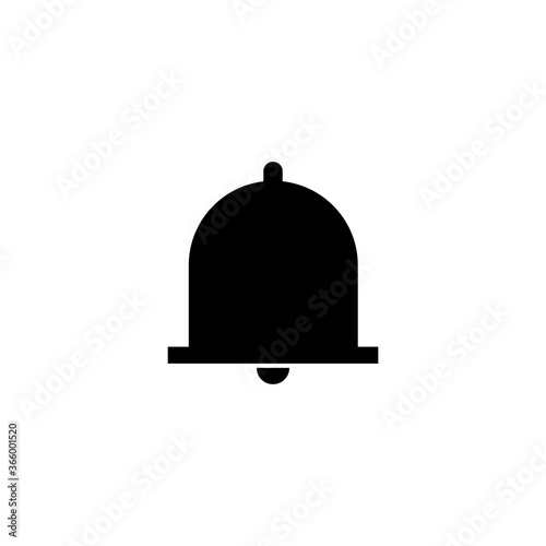 vector illustration of notification icon with a white background © Dwi Kurnianto